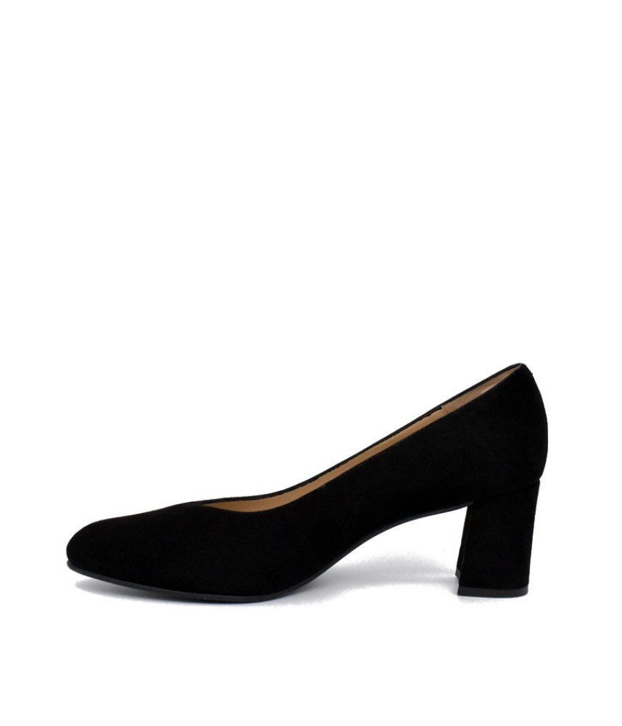 PieSanto Piesanto Premium Black Suede Block Heels Hot