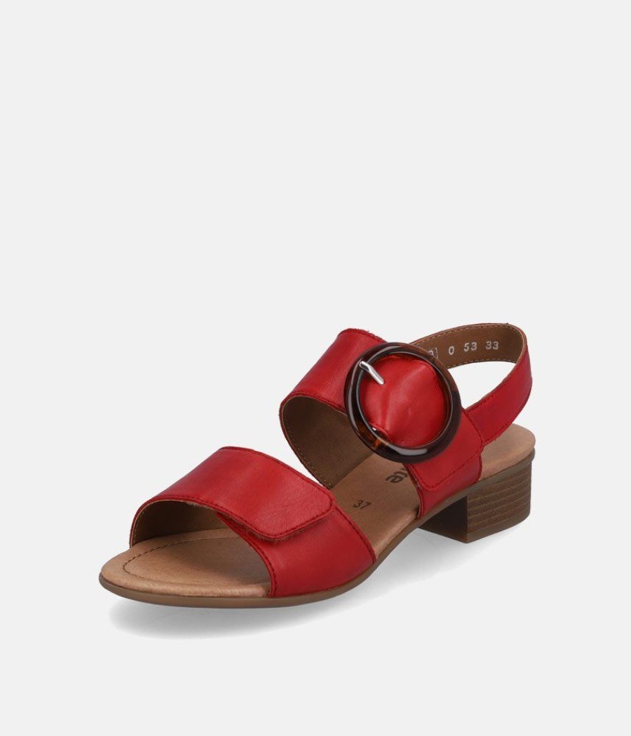 Remonte Remonte Chic Flame Red Sandals Best