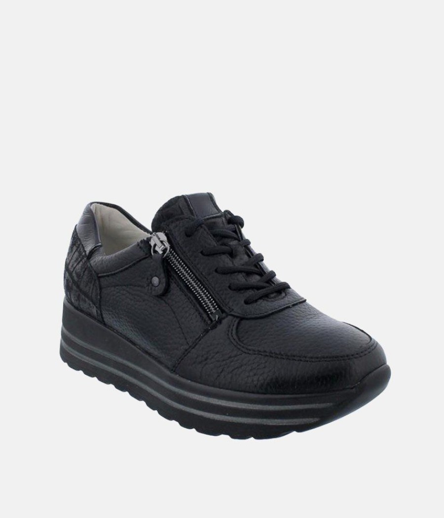 Waldlaufer Waldlaufer Sporty Black Sneakers Clearance