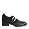 Xaira Xaira Trendy Black Buckle Shoes Clearance