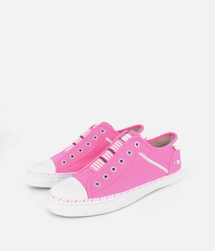 Mustang Mustang Pretty Barbie Pink Slip On Trainer Clearance