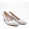 Belle & Lucy Glamourous Silver Heels Best