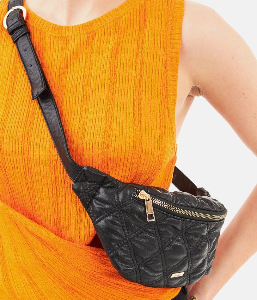 Rieker Rieker Fashionable Quilted Black Bag Online