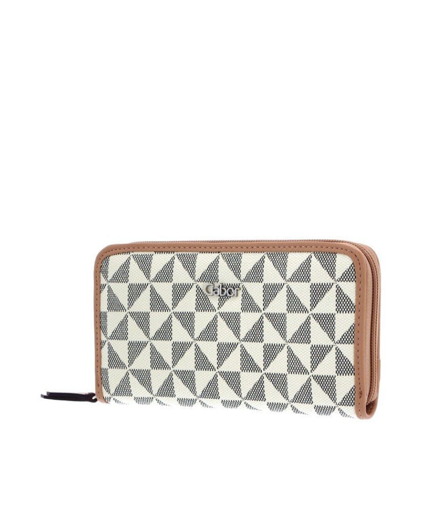 Gabor Gabor Barina Mixed White Long Zip Wallet Online