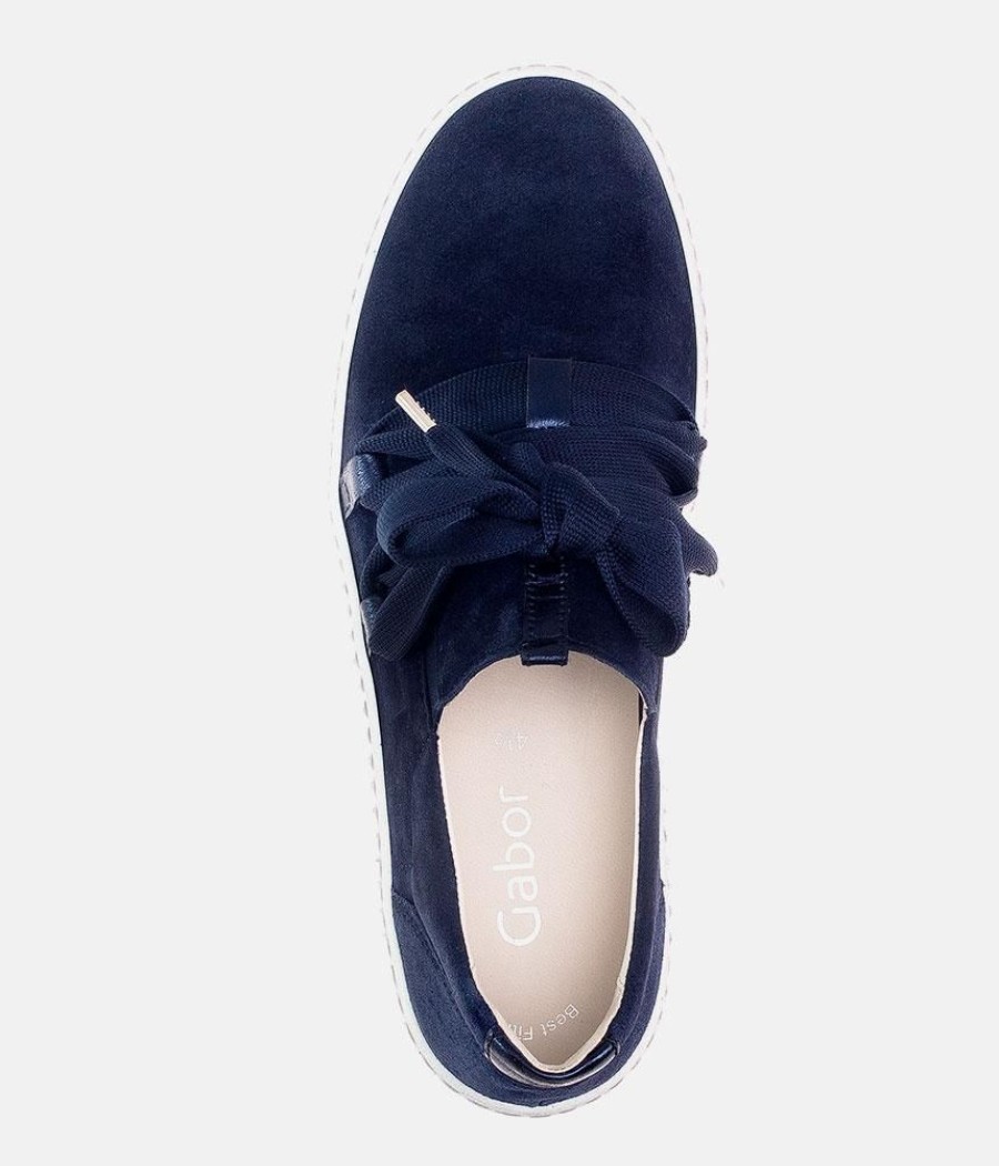 Gabor Gabor Glam Navy Slip On Trainers Clearance