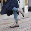 Remonte Remonte Fashionable Taupe Biker Style Ankle Boots Clearance