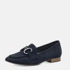 Tamaris Tamaris Stylish Navy Suede Loafers Best