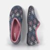 Berevere Pretty Navy & Pink Multi Slippers Clearance