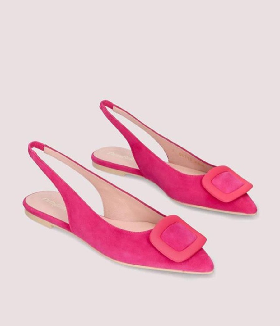 Pretty Ballerina Pretty Ballerina Deluxe Pink Slingbacks Clearance