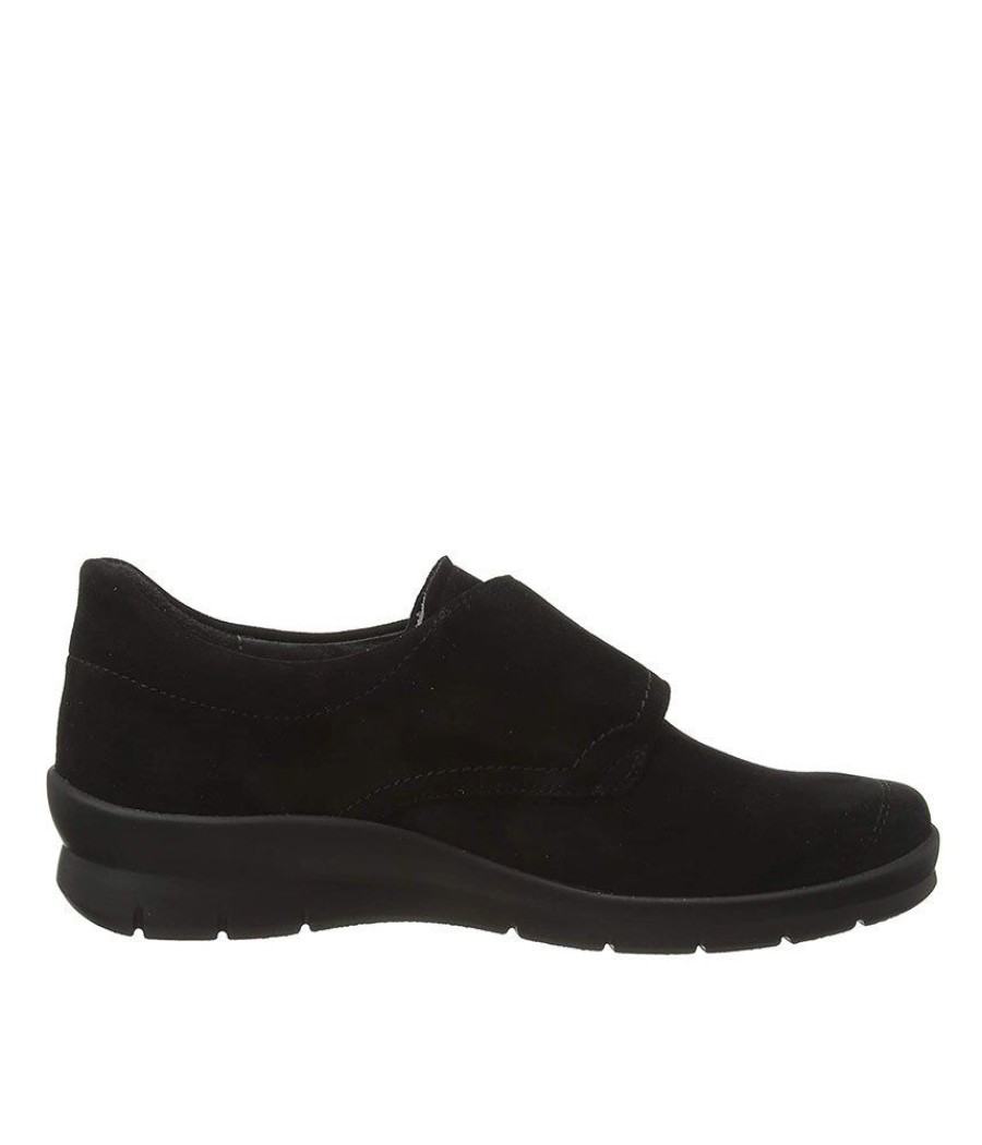 Semler Semler Deluxe Black Velour Shoes Hot