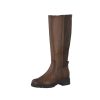 Tamaris Tamaris Versatile Cognac Leather Knee High Boots New