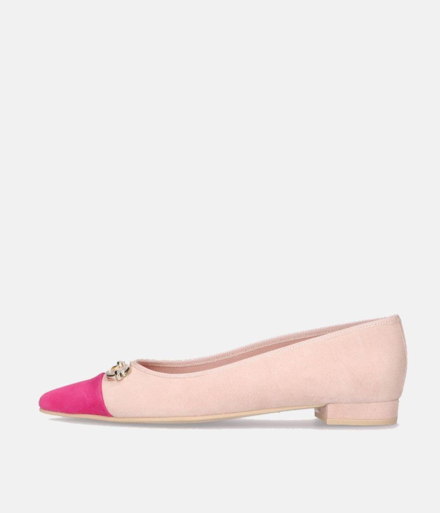 Pretty Ballerina Pretty Ballerinas Chic Two Tone Pointy Toe Best