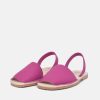 Ria Ria Plush Hot Pink Abarca Sandals Wholesale