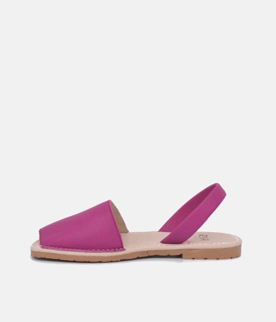 Ria Ria Plush Hot Pink Abarca Sandals Wholesale