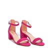 Belle & Lucy Hot Pink Barely There Heels Online