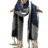 Gerard Pasquier Gerard Pasquier Scarf Grey/Blue Clearance