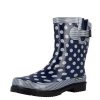 BockStiegal Cute Polka Dot Wide Fit Midi Rainboots Wholesale