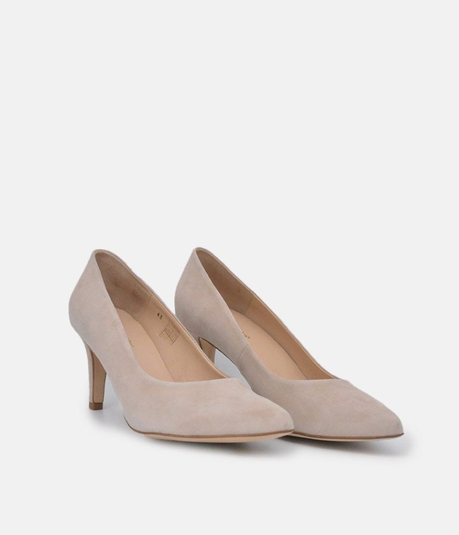 PieSanto Piesanto Premium Beige Suede Heels Hot