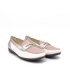 Waldlaufer Waldlaufer Stylish Pink Combi Leather Loafers Online