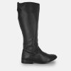 Cinderella Shoes Cinderella Shoes Classic Long Black Leather Boots New