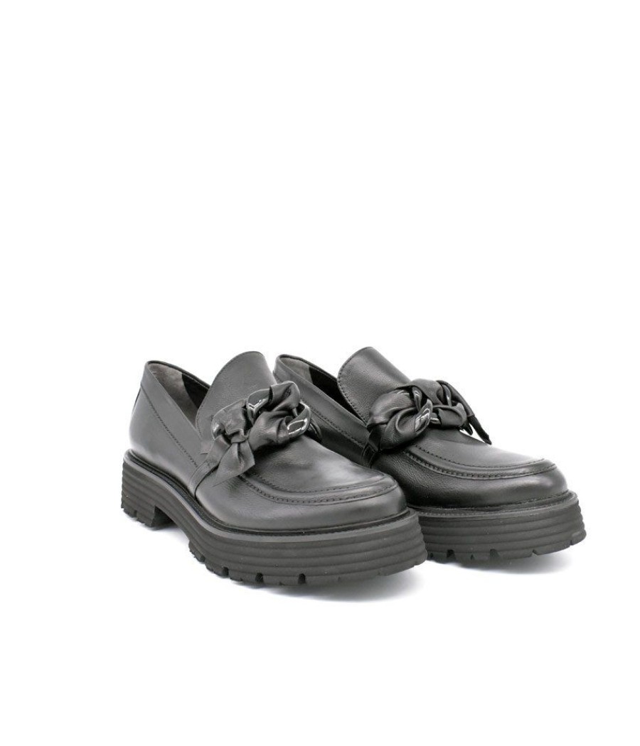 Kennel & Schmenger Kennel & Schmenger Gorgeous Black Leather Loafers Online