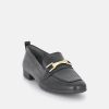 Tamaris Tamaris Classic Black Leather Loafers Best