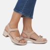 Remonte Remonte Stylish Beige Suede Fashion Sandals Best