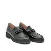 PieSanto Piesanto Deluxe Black Link Leather Loafers Best