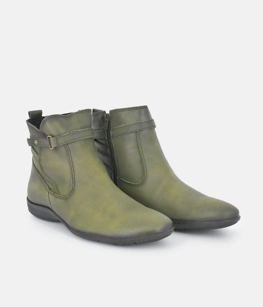 Cinderella Shoes Cinderella Shoes Stylish Green Ankle Bootie Online