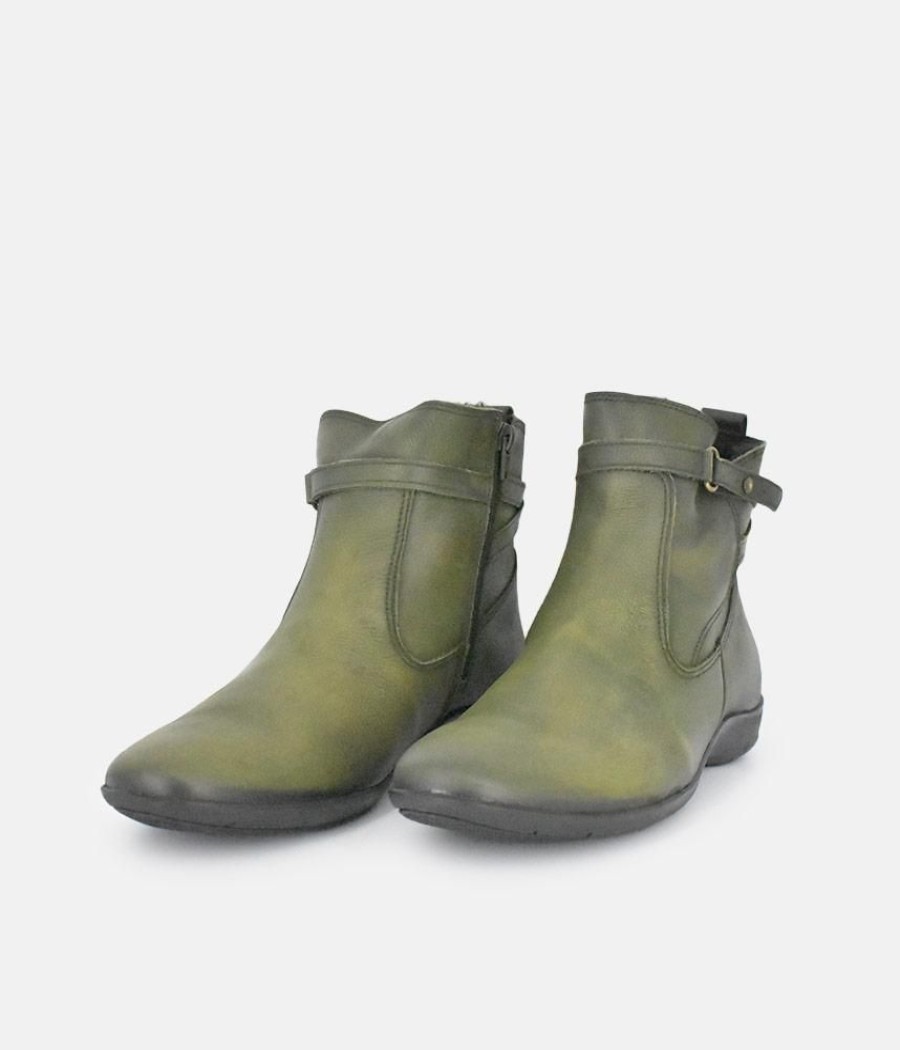 Cinderella Shoes Cinderella Shoes Stylish Green Ankle Bootie Online