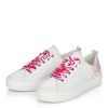 Remonte Remonte Cute White/Pink Trainers New