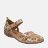 Josef Seibel Josef Siebel Pretty Floral Closed Toe Sandal Hot