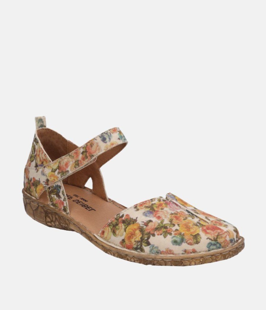 Josef Seibel Josef Siebel Pretty Floral Closed Toe Sandal Hot