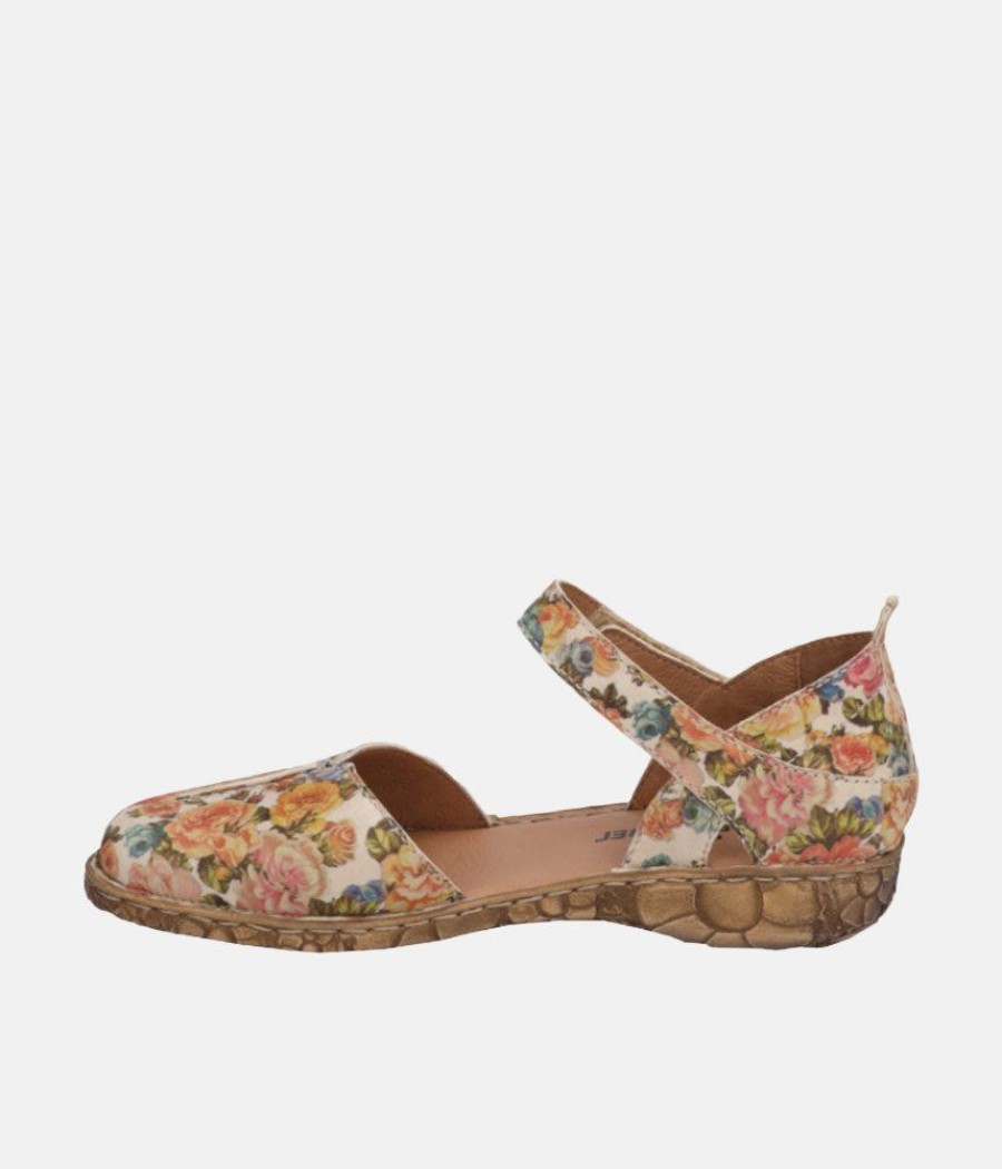 Josef Seibel Josef Siebel Pretty Floral Closed Toe Sandal Hot