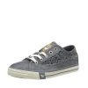 Mustang Mustang Pretty Sky Blue/Grey Low Top Lace Trainer Online