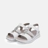 Remonte Remonte Sporty White & Silver Sandals Online