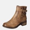 Mustang Mustang Stylish Taupe Ankle Boots New