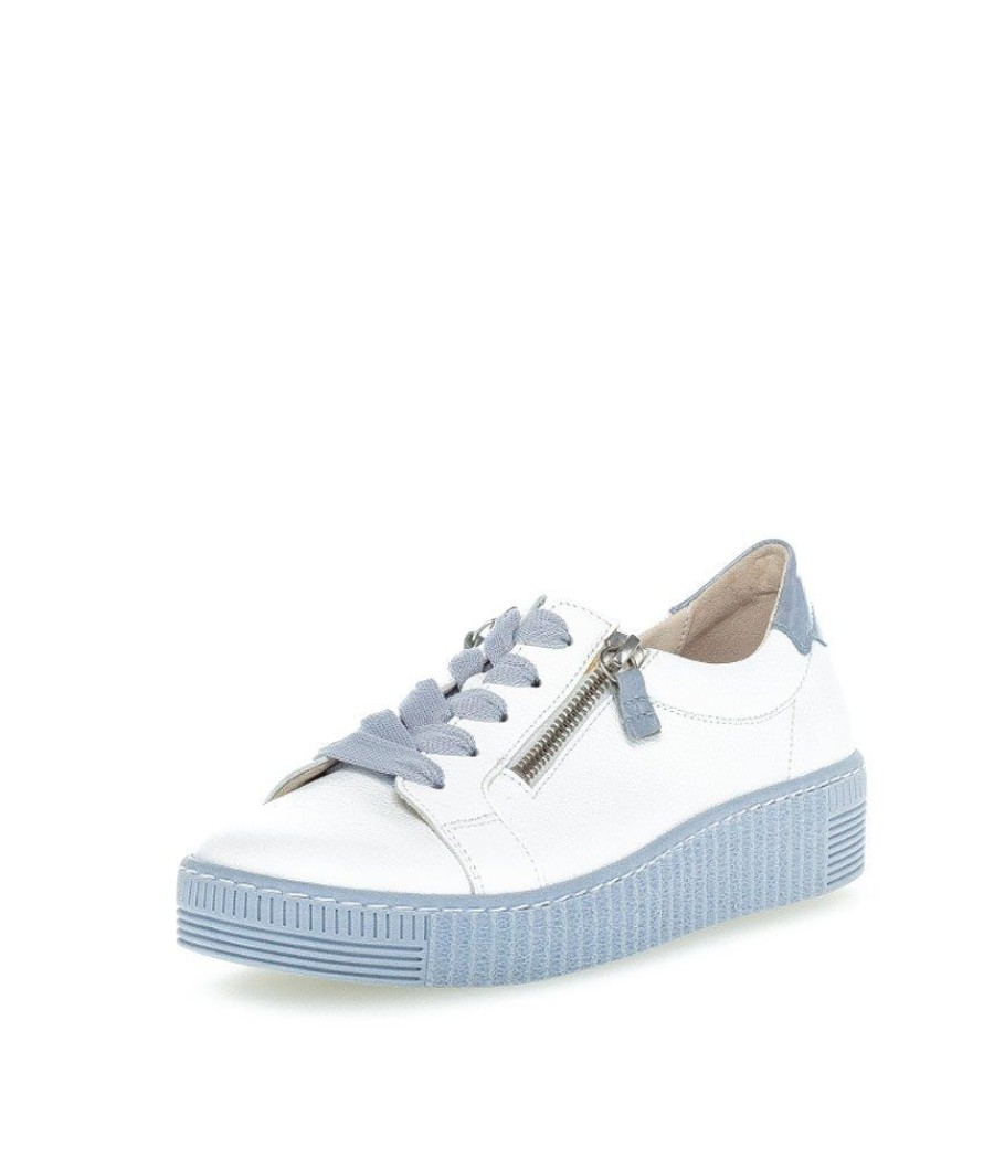 Gabor Gabor Pretty Blue/White Trainer Best