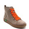 Jana Jana Stylish Vegan Stone/Orange Ankle Boots Wholesale