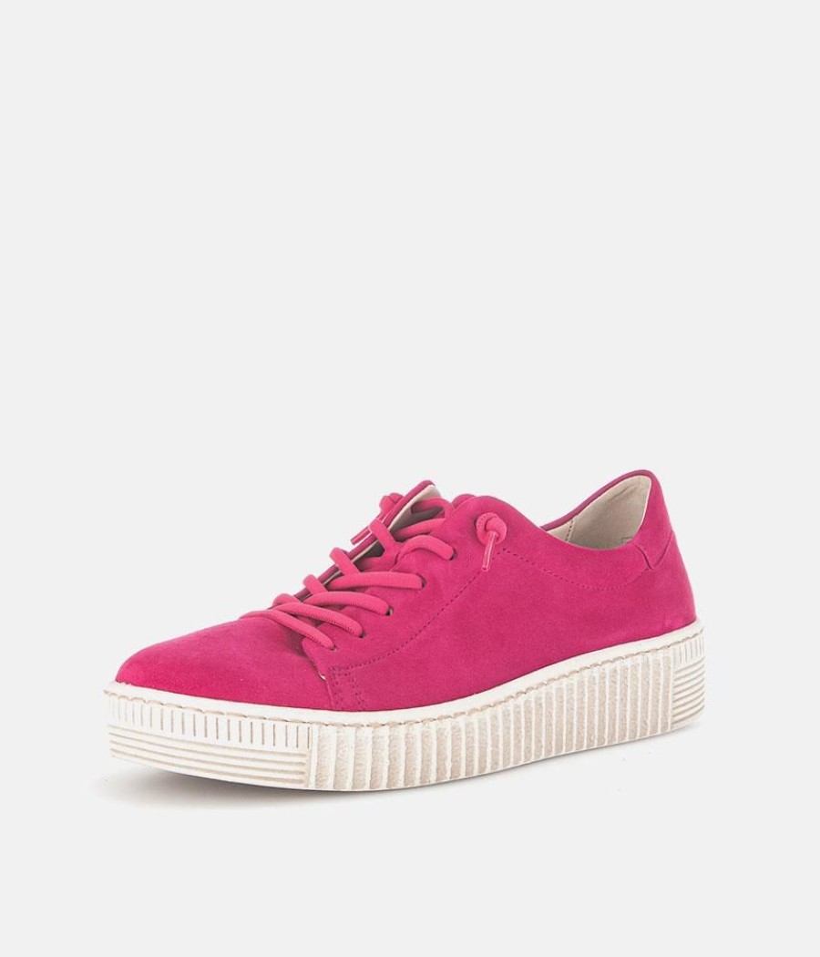 Gabor Gabor Casual Pink Slip On Trainers Wholesale