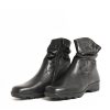 Semler Semler Deluxe Black Leather Ankle Boots Clearance