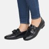 Remonte Remonte Stylish Black Patent Slip On Shoe Best