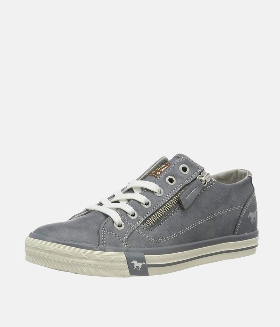 Mustang Fashionable Grey Mustang Trainer Online