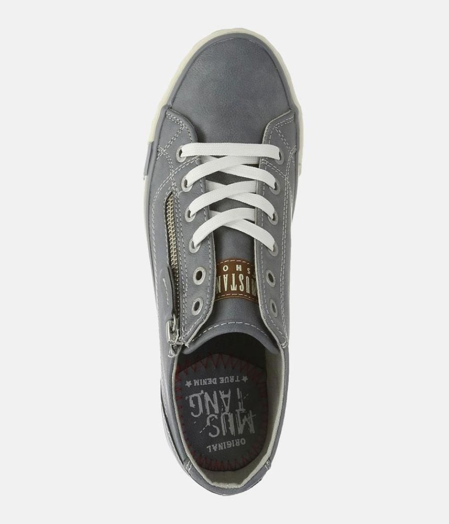 Mustang Fashionable Grey Mustang Trainer Online