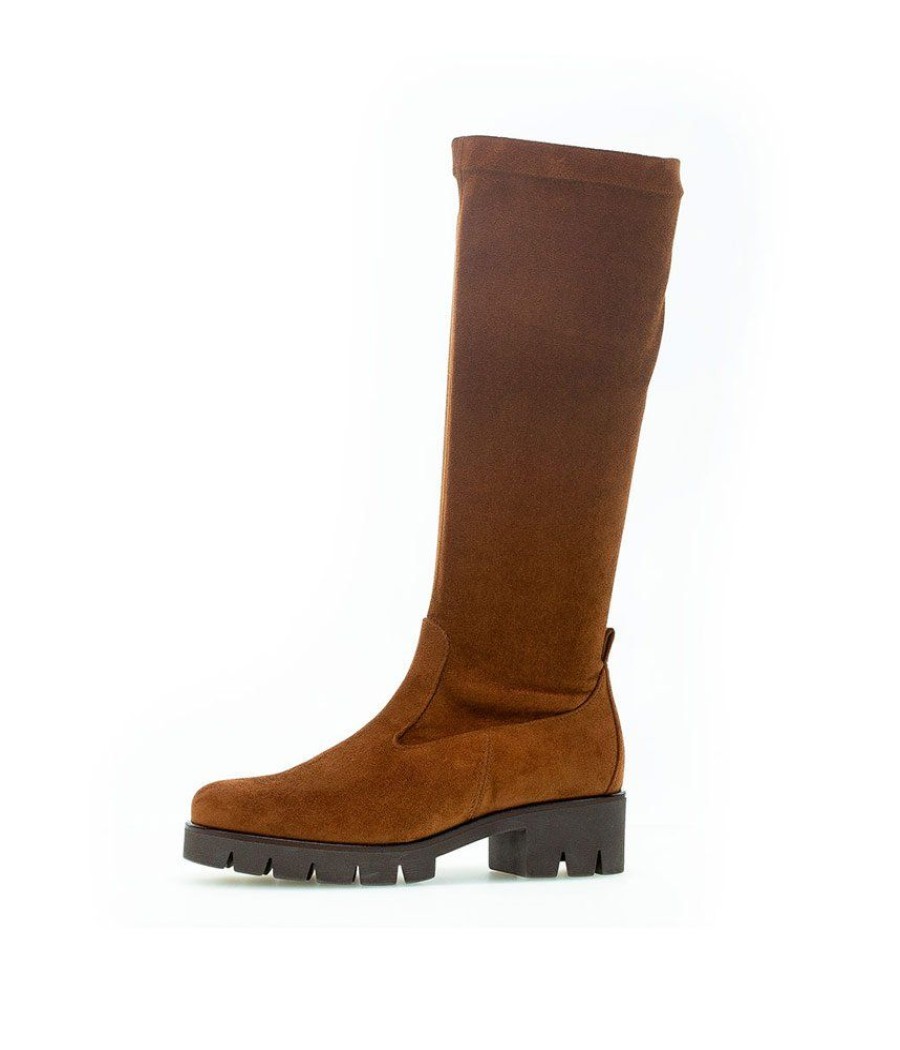 Gabor Gabor Fabulous Long Suede Brown Boots Best