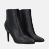 Andres Machado Sky High Black Stiletto Heel Booties New