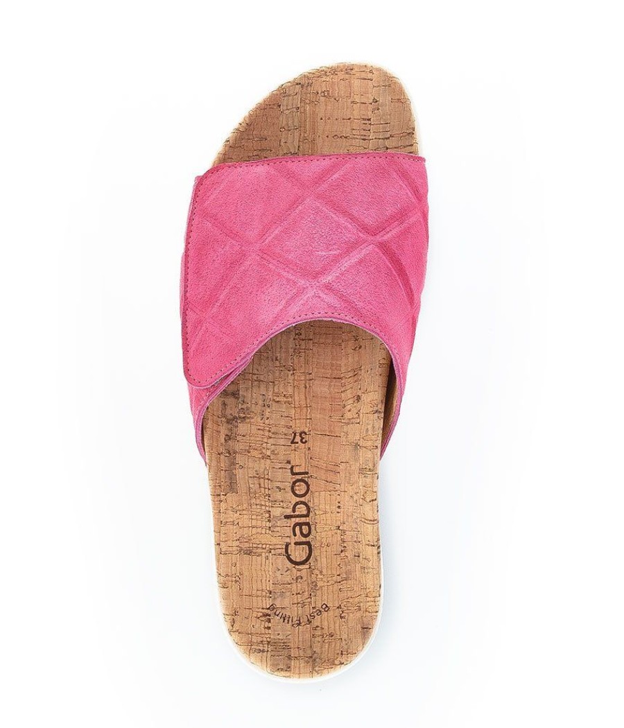 Gabor Gorgeous Gabor Hot Pink Slip On Sandals Online