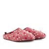 Andres Machado Pretty Pink Dotty Slippers Best