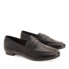 Andres Machado Classic Black Penny Loafers Best