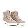 Tamaris Tamaris Lace Up Ivory Ankle Bootie New